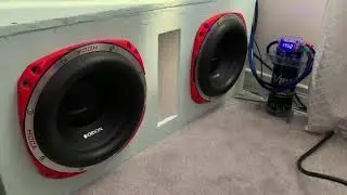 2 10&rdquo; Orion HCCA&rsquo;s on a JL 1000/1 car audio setup at home