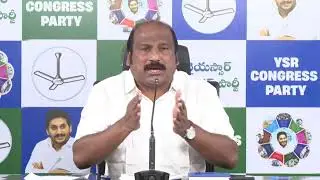 LIVE: State SC Cell President & Former MLA Sri TJR Sudhakar babu Press Meet