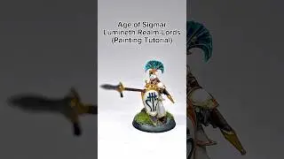 As Realm-Lords (Simple Color Scheme) #warhammer #warhammercommunity #miniature #painting #tutorials