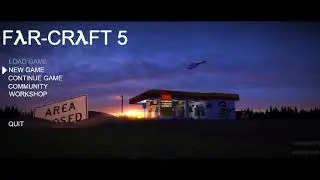 Far-cry 5/Half life/Minecraft concept menu screen