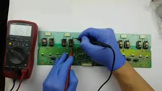 LCD TV Repair Tutorial - Backlight Inverter Common Symptoms & Solutions - How to Fix LCD TVs