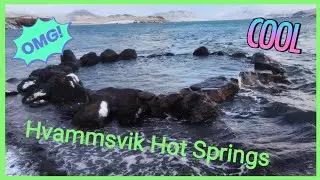 Hvammsvik Hot Springs Mosfellsbaer/ Iceland  Winter 2023