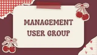 OPEN SOURCE IT TECHNOLOG || BAB 12 || MANAGEMENT USER GROUP
