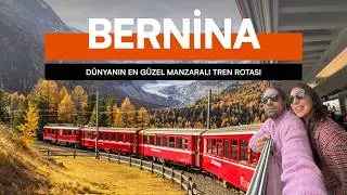 Bernina Treni | İtalya'dan İsvi&ccedil;re Alpleri'ne R&uuml;ya Gibi Bir Yolculuk 😍