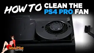 Как почистить вентилятор охлаждения PS4 Pro