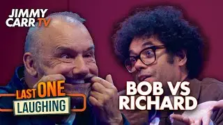 When Bob Mortimer Meets Richard Ayoade&hellip; | LOL Last One Laughing | Jimmy Carr TV