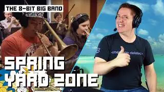 The 8-Bit Big Band's Spring Yard Zone From Sonic The Hedgehog On Drums!