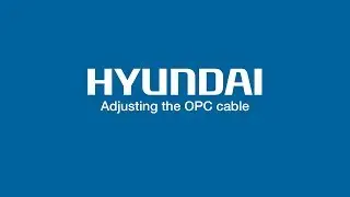 Adjusting the OPC cable on your Hyundai lawn mower