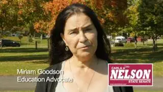 We support Carla Nelson for Senate. You can too!