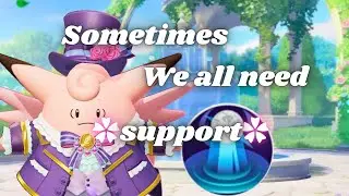 Sometimes A Sweet Support That's All We Need ❤ CLEFABLE!! Pokemon Unite🌿