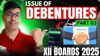 Issue of debentures | Part 3 | Issue of Debentures as Collateral security | class 12 Accounts