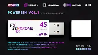 FXSyndrome - No-Plugin Volume 1 Presets for Avid Media Composer