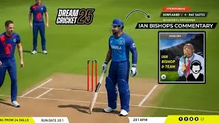 Dream Cricket 25 New Commentary | Ian Bishop Voice Pack 🎙️🔥 #DreamCricket25