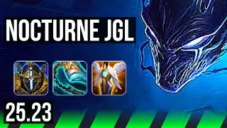 NOCTURNE vs SHACO (JGL) | 11/0/7, Legendary | EUW Grandmaster | 25.23