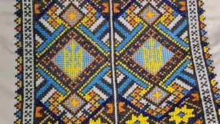 Вишиванка для сина в процесі. Ціль-завершити її до березня. Фото попередньої та яка має вийти ця.