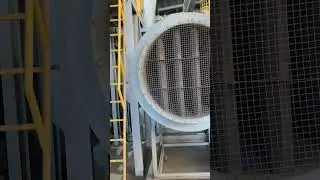 Furnace combustion air fan #futurereference #engineering #mechanical #furnace #rollingmill