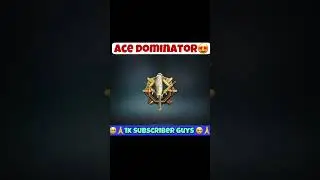 Ace dominator 🔥|road for 1k subscriber royal pass give away 🥺🙏|like and support guys 🥺