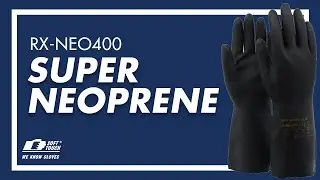 Chemical protection gloves - RX-NEO400 : Super Neoprene