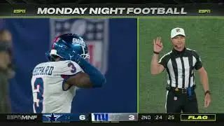 Brian Daboll FURIOUS after questionable OPI call
