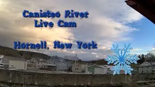 Canisteo River Live Cam 24/7 - Hornell, New York - 12-10-2024
