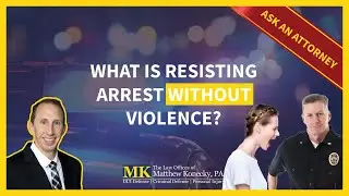 What is Resisting Arrest Without Violence in Florida?