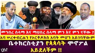አባ ሠረቀብርሐን የኦርቶዶክስ አባት መሆን አይገባቸውም! | ቤተክርስቲያን የጳጳሳት ሞኖፖል አይደለችም | haleta tv | ሀሌታ ቲቪ