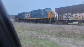 no 1827? CSX 710 leads M691-17 with EX W Thomas rice special and flared mac
