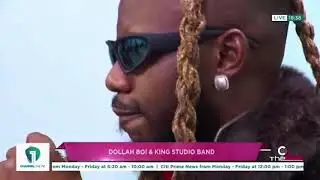Dollah Boi Live Performance at THE CHAT on CHANNELONETV Ghana 🇬🇭