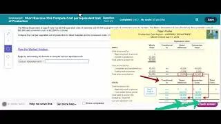 Short Exercise 20-9 Compute Cost per Equivalent Unit of Production, 14th Edition