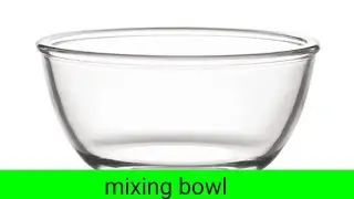 Cello ornella 500 mixing bowl toughened glass mixing bowl.