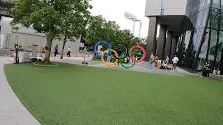 A Walk at Japan Olympic Museum | Tokyo Destination | Japan 4K ASMR