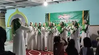 Syubannul wathon bersama Koor Fataru, masih cakeep... 😁
