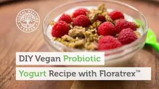 DIY Vegan Probiotic Yogurt Recipe with Floratrex&trade;