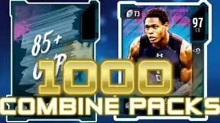OPENING 1000 85+ COMBINE PACKS!! 4 LTD JALEN RAMSEY PULLS!  | Madden 20 Ultimate Team