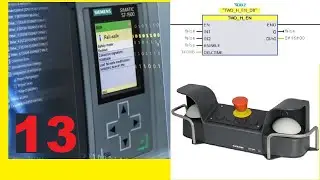 Safety Integrated Siemens #13: TWO_H_EN avviamento a due mani