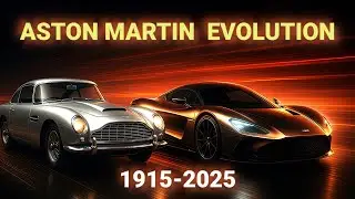 Aston Martin Evolution 1915&ndash;2025 | Cinematic AI Transformation Video