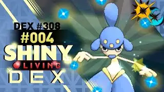 EPIC SHINY MEDICHAM REACTION!!  #308 SHINY Living Dex! | Ultra Sun & Moon Shiny #004