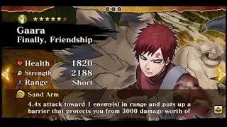 Naruto Blazing Gaara Blazing Festival Summons