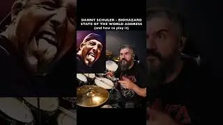 BIOHAZARD - AMAZING DRUM BREAK - DANNY SCHULER - STATE OF THE WORLD ADDRESS