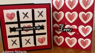 Sneak Peek! Two super cute Love Cards featuring the Sweet Conversations Bundle Stampin Up!