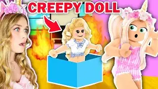 I FOUND A BOX With A CREEPY DOLL Inside In Brookhaven! (Roblox)