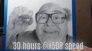 Drawing Frank Reynolds From It's Always Sunny in Philadelphia | Speed Drawing