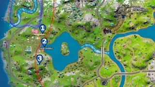 Fortnite collect Omni Chips at Camp Cuddle