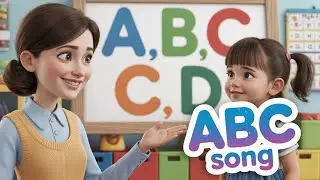 ABC Song for Kids Learn the Alphabet with Fun Music #ABCSong #abcd #nurseryrhymes #supersimplesongs
