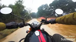 Classic 350 Black Exhaust Sound | Bihar Ride Near Nepal Border 🇮🇳. #viral #viralvideo #bulletlover