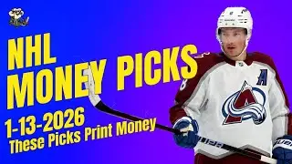 NHL MONEY PICKS for 1-13-2026 &ndash; These Picks Print Money