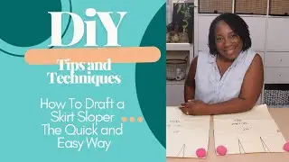How to Draft a Skirt Sloper The Quick and Easy Way