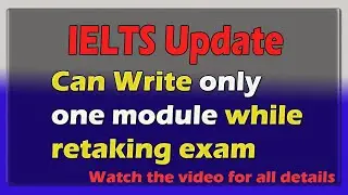 IELTS Update || Changes for re-attempting exam || IELTS 2023 #ielts #idp #update