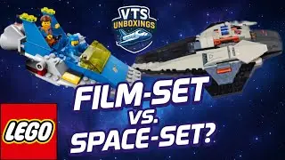 Набор из фильма против космического набора &ndash; Великая космическая дуэль! Lego 70841 против 60430