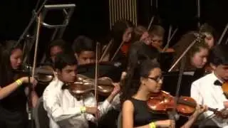 South Miami Middle School Orchestra at Universal Studios March/15/14 Eine Kleine